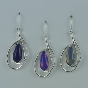 44-1923 Asst Stone Drop 3 Colors (3 Units / $7.00 each)