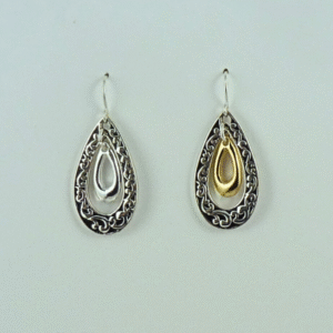 44-1928 Asst Antique Drop  2 Color Ways  (2 Units / $6.00 each)