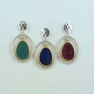 44-1930 Asst Enamel Drop  3 Colors  (3 Units / $7.00 each)